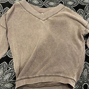 dark purple sweater